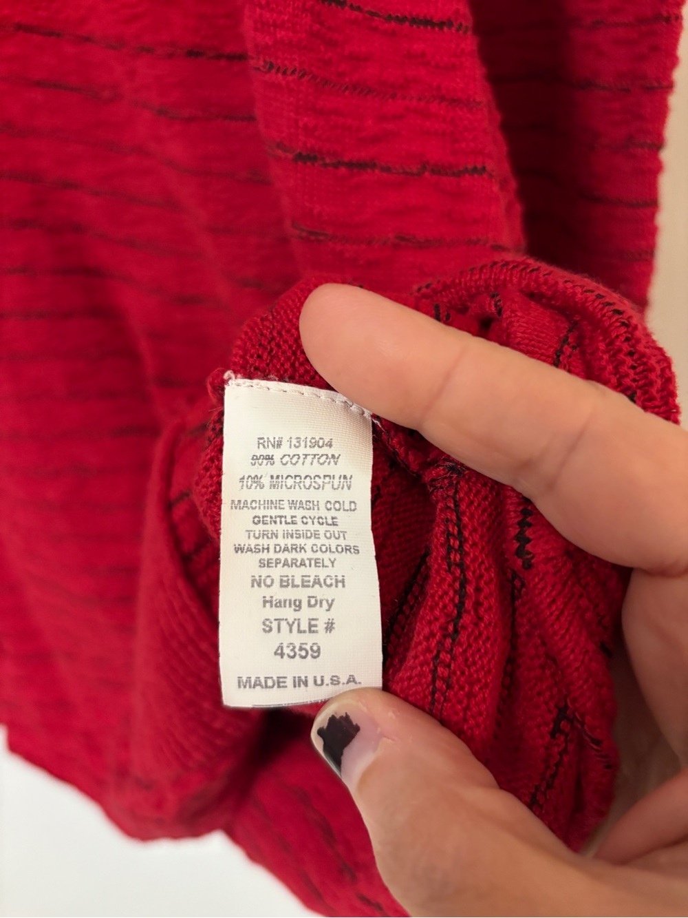 Womens Red Half-Zip Lagenlook Sweater Oversized Extra Large Relaxed Comfort 3D - Picture 10 of 10